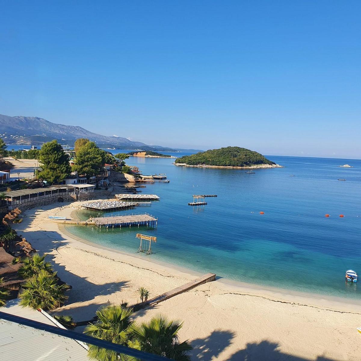 Hotel Seahorse Ksamil Exterior foto